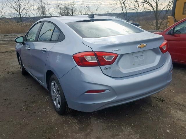 1G1BC5SM2J7129260 - 2018 CHEVROLET CRUZE LS BLUE photo 3