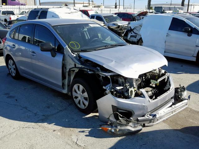 JF1GPAA60E8300350 - 2014 SUBARU IMPREZA BA SILVER photo 1