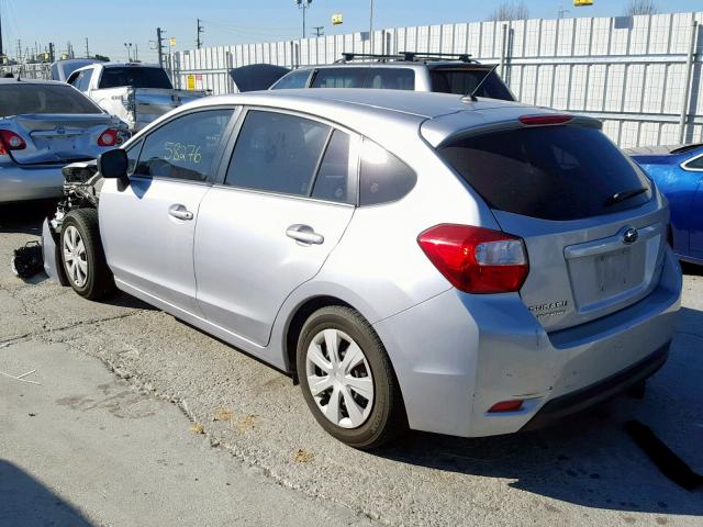 JF1GPAA60E8300350 - 2014 SUBARU IMPREZA BA SILVER photo 3