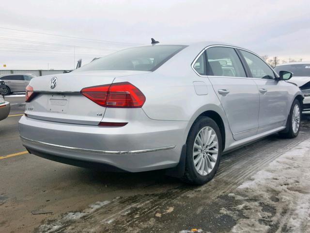 1VWBS7A35GC036860 - 2016 VOLKSWAGEN PASSAT SE SILVER photo 4