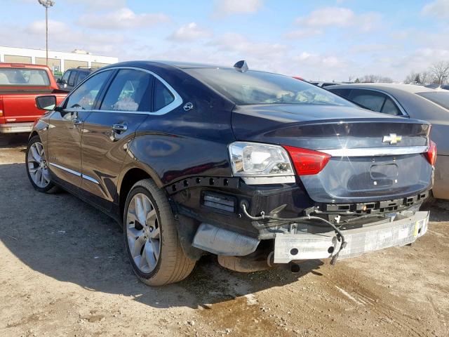 2G1145SL3E9160988 - 2014 CHEVROLET IMPALA LTZ PURPLE photo 3