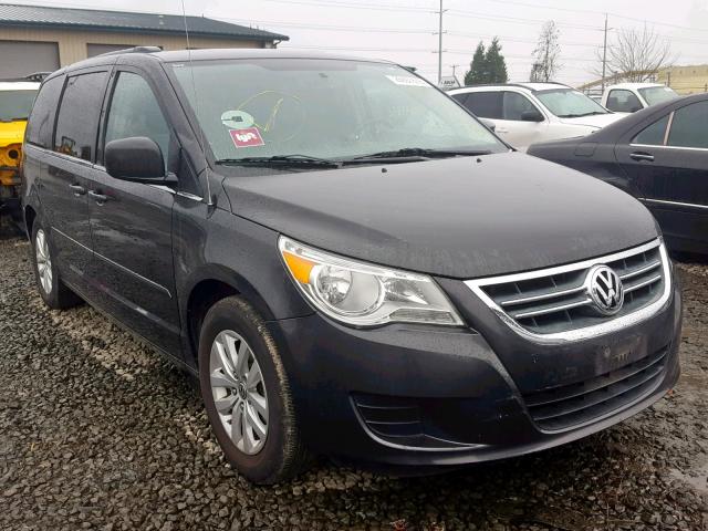 2C4RVABG9CR391152 - 2012 VOLKSWAGEN ROUTAN SE GRAY photo 1