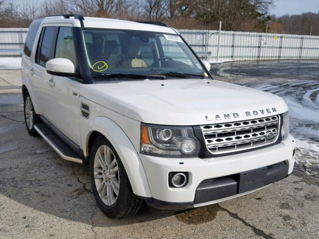 SALAK2V69FA743551 - 2015 LAND ROVER LR4 HSE LU WHITE photo 1