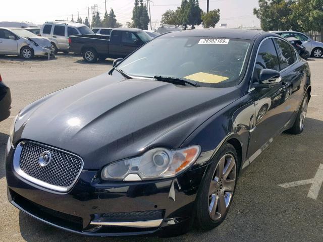 SAJWA05B79HR10553 - 2009 JAGUAR XF LUXURY BLACK photo 2