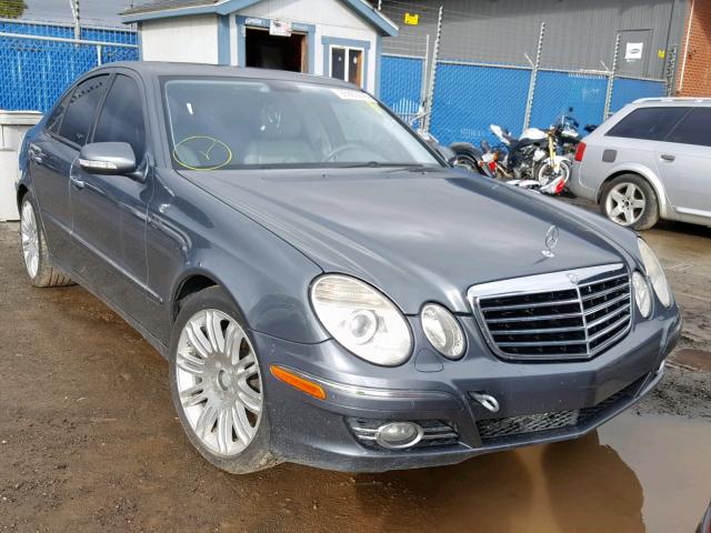 WDBUF56X28B248122 - 2008 MERCEDES-BENZ E 350 GRAY photo 1