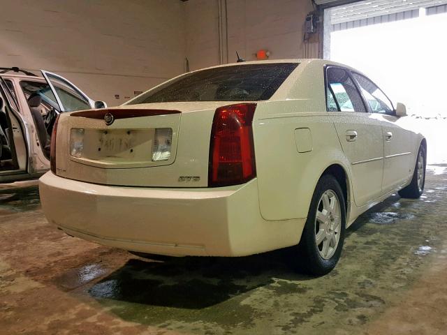 1G6DM57T170100463 - 2007 CADILLAC CTS WHITE photo 4