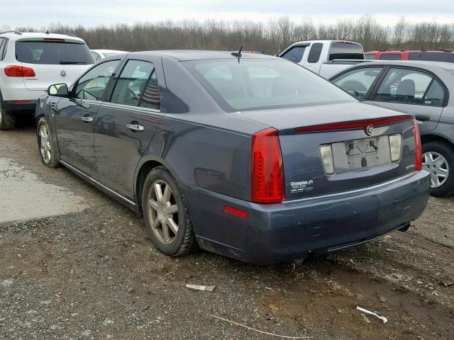 1G6DW67V380112407 - 2008 CADILLAC STS BLUE photo 3