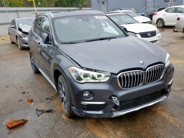 WBXHT3C31H5F85905 - 2017 BMW X1 XDRIVE2 GRAY photo 1