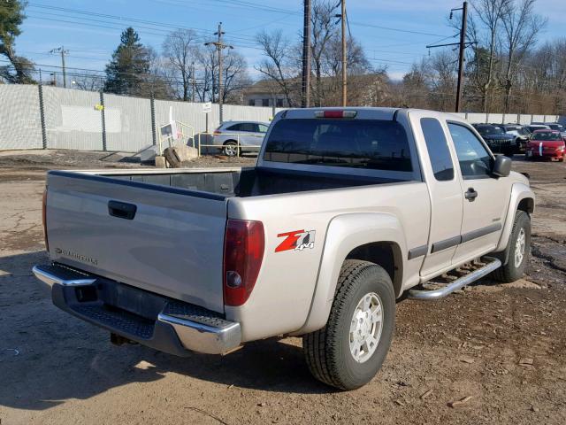 1GCDT196748113568 - 2004 CHEVROLET COLORADO TAN photo 4