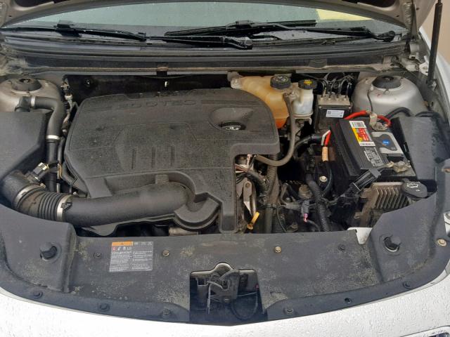 1G1ZC5EB3AF273544 - 2010 CHEVROLET MALIBU 1LT SILVER photo 7