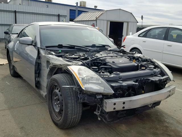 JN1AZ34D43T102772 - 2003 NISSAN 350Z COUPE GRAY photo 1