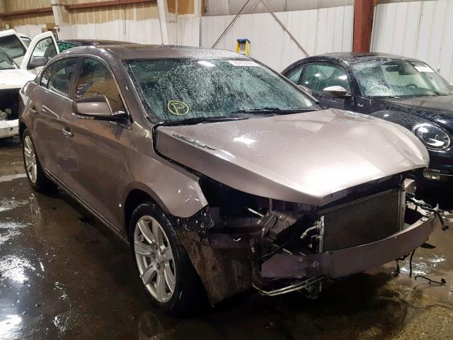 1G4GD5GG3AF133459 - 2010 BUICK LACROSSE C GRAY photo 1