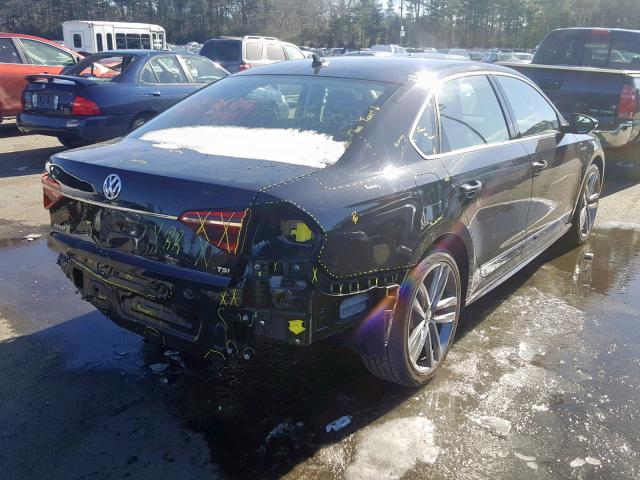 1VWDT7A30HC075962 - 2017 VOLKSWAGEN PASSAT R-L BLACK photo 4