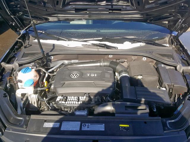 1VWDT7A30HC075962 - 2017 VOLKSWAGEN PASSAT R-L BLACK photo 7