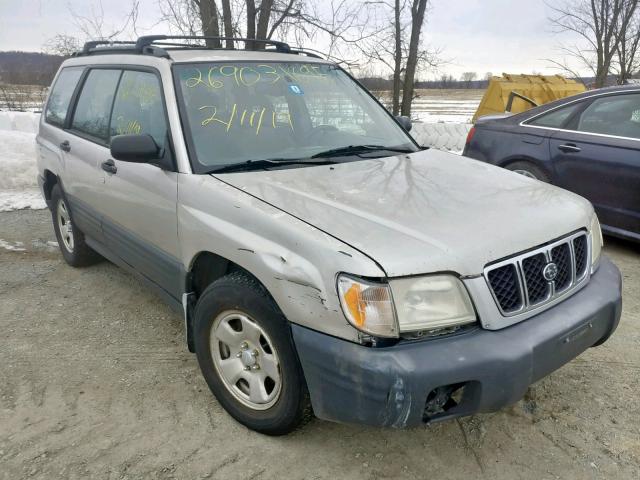 JF1SF63511H720983 - 2001 SUBARU FORESTER L GRAY photo 1