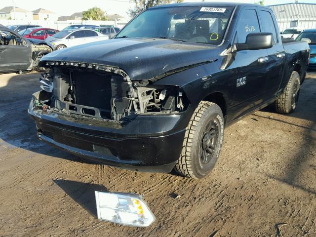 1C6RR6GP6DS513046 - 2013 RAM 1500 SLT BLACK photo 2