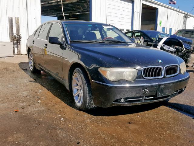 WBAGN63493DR11097 - 2003 BMW 745 LI BLACK photo 1