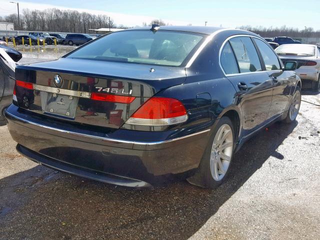 WBAGN63493DR11097 - 2003 BMW 745 LI BLACK photo 4