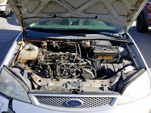 1FAFP38Z96W109353 - 2006 FORD FOCUS ZX4 SILVER photo 7