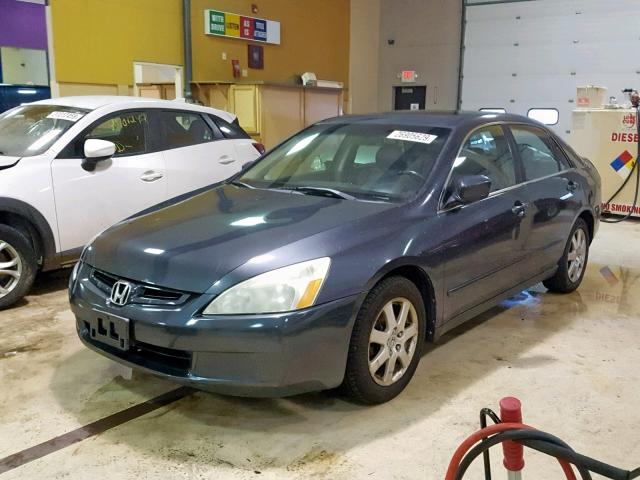 1HGCM66545A007625 - 2005 HONDA ACCORD EX GRAY photo 2