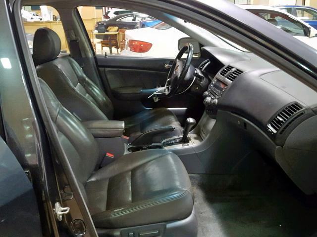 1HGCM66545A007625 - 2005 HONDA ACCORD EX GRAY photo 5