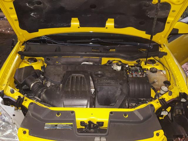 1G2AL18F887215837 - 2008 PONTIAC G5 YELLOW photo 7