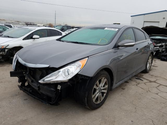 5NPEB4AC8EH851067 - 2014 HYUNDAI SONATA GLS  photo 2