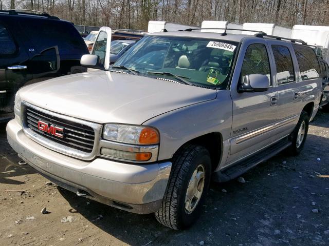 1GKFK16Z85J167986 - 2005 GMC YUKON XL K BEIGE photo 2