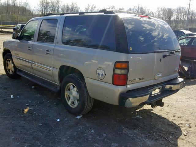 1GKFK16Z85J167986 - 2005 GMC YUKON XL K BEIGE photo 3