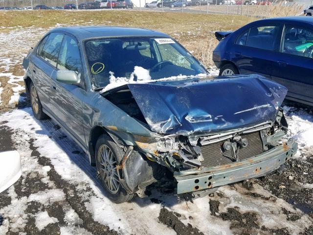 4S3BE635937217773 - 2003 SUBARU LEGACY L GREEN photo 1