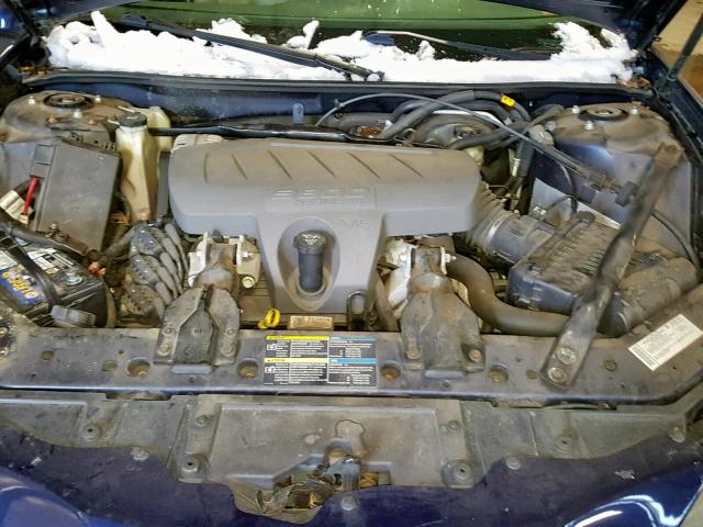 2G2WP552X71174643 - 2007 PONTIAC GRAND PRIX BLUE photo 7