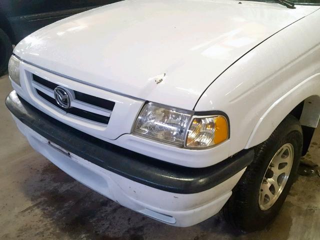 4F4YR12U26PM03497 - 2006 MAZDA B3000 WHITE photo 9