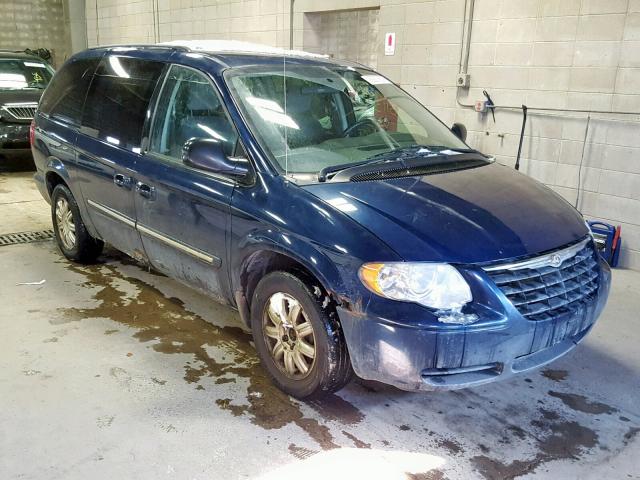 2A4GP54LX6R821322 - 2006 CHRYSLER TOWN & COU BLUE photo 1