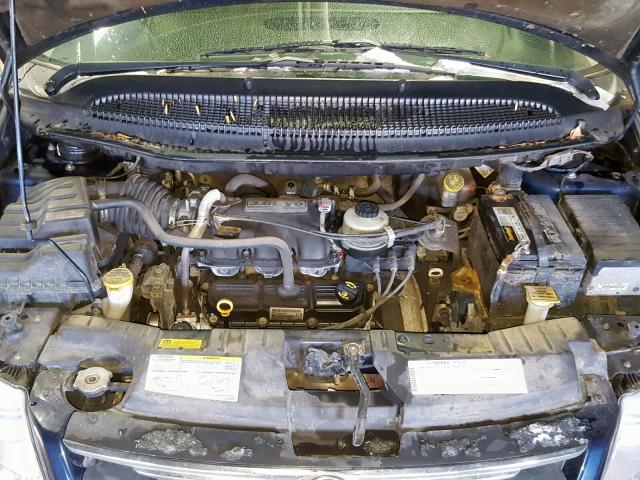 2A4GP54LX6R821322 - 2006 CHRYSLER TOWN & COU BLUE photo 7