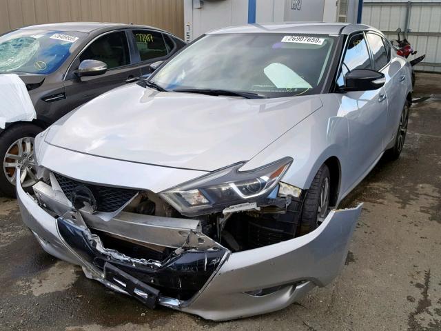 1N4AA6APXHC377550 - 2017 NISSAN MAXIMA 3.5 SILVER photo 2