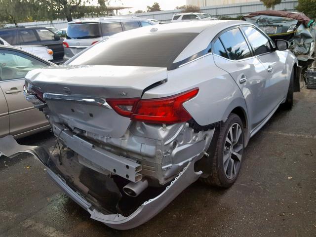 1N4AA6APXHC377550 - 2017 NISSAN MAXIMA 3.5 SILVER photo 4