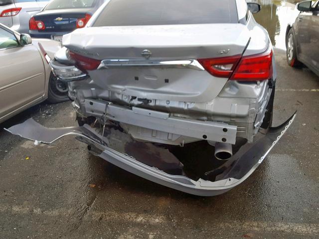 1N4AA6APXHC377550 - 2017 NISSAN MAXIMA 3.5 SILVER photo 9