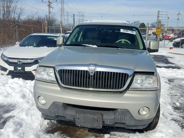 5LMEU78H43ZJ43586 - 2003 LINCOLN AVIATOR Qəhvəyi foto 9