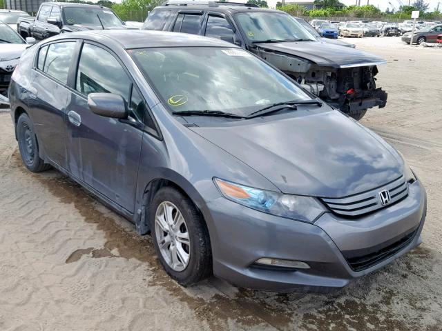 JHMZE2H77AS031191 - 2010 HONDA INSIGHT EX GRAY photo 1