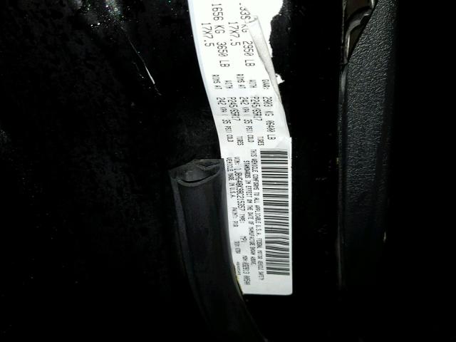 1J8HG48K98C215357 - 2008 JEEP COMMANDER BLACK photo 10