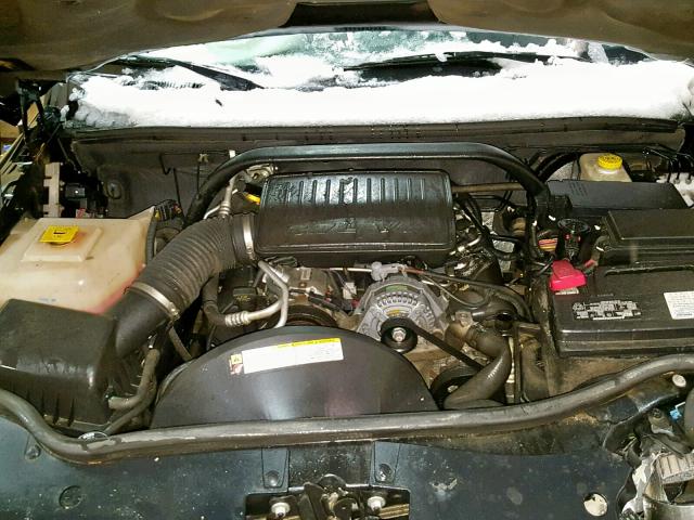 1J8HG48K98C215357 - 2008 JEEP COMMANDER BLACK photo 7