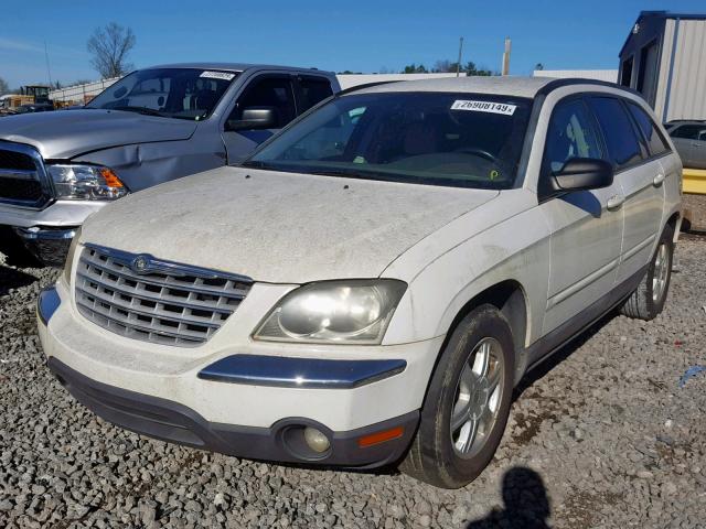 2C8GM68464R500817 - 2004 CHRYSLER PACIFICA WHITE photo 2