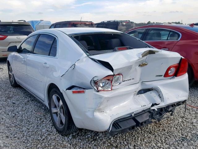 1G1ZC5EU9BF392881 - 2011 CHEVROLET MALIBU 1LT 白色 照片 3
