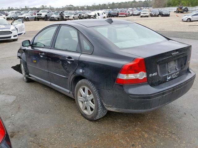 YV1MS382172285335 - 2007 VOLVO S40 2.4I BLACK photo 3