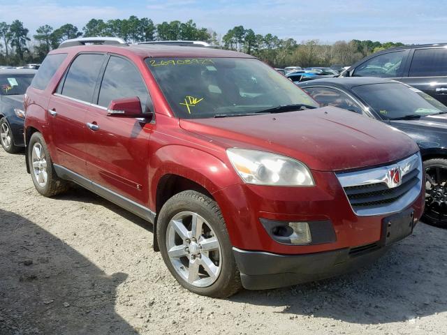 5GZER33748J265160 - 2008 SATURN OUTLOOK XR MAROON photo 1