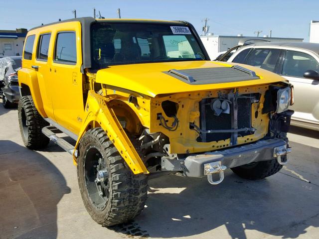 5GTDN136068167406 - 2006 HUMMER H3 YELLOW photo 1