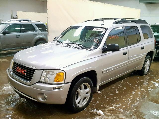 1GKET16S446117972 - 2004 GMC ENVOY XL SILVER photo 2