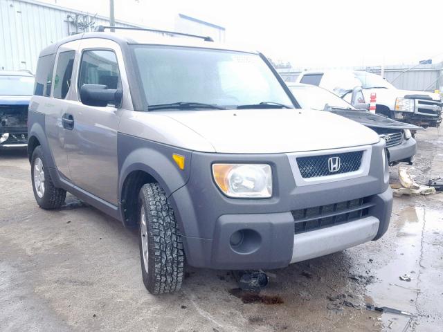 5J6YH28684L037909 - 2004 HONDA ELEMENT EX GRAY photo 1