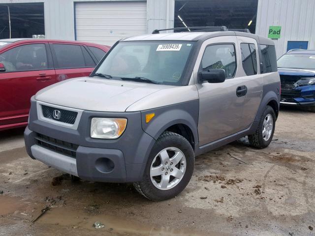 5J6YH28684L037909 - 2004 HONDA ELEMENT EX GRAY photo 2