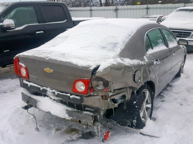 1G1ZC5E08CF246146 - 2012 CHEVROLET MALIBU 1LT BROWN photo 4